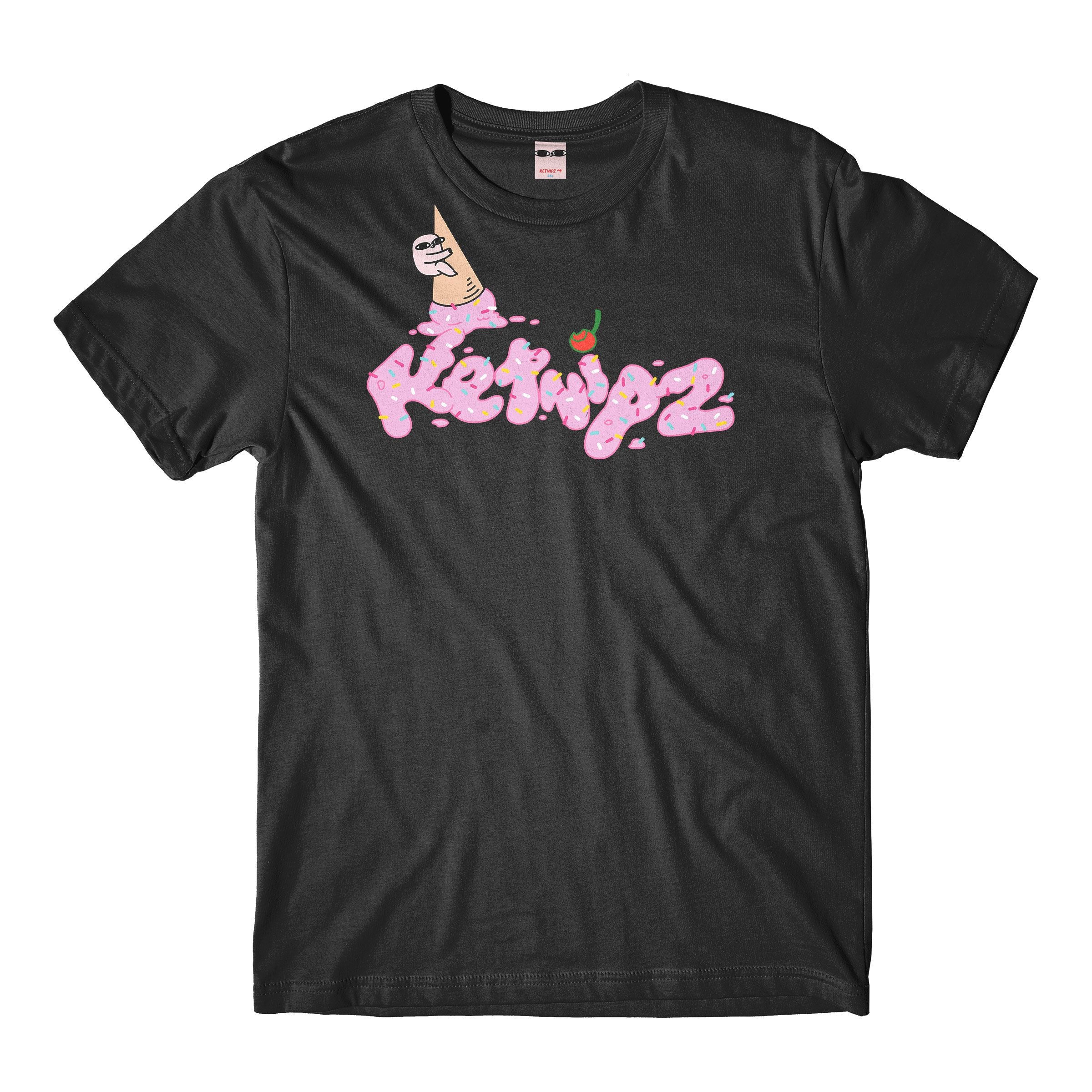 Ketnipz Ice Cream Black Tee – KETNIPZ