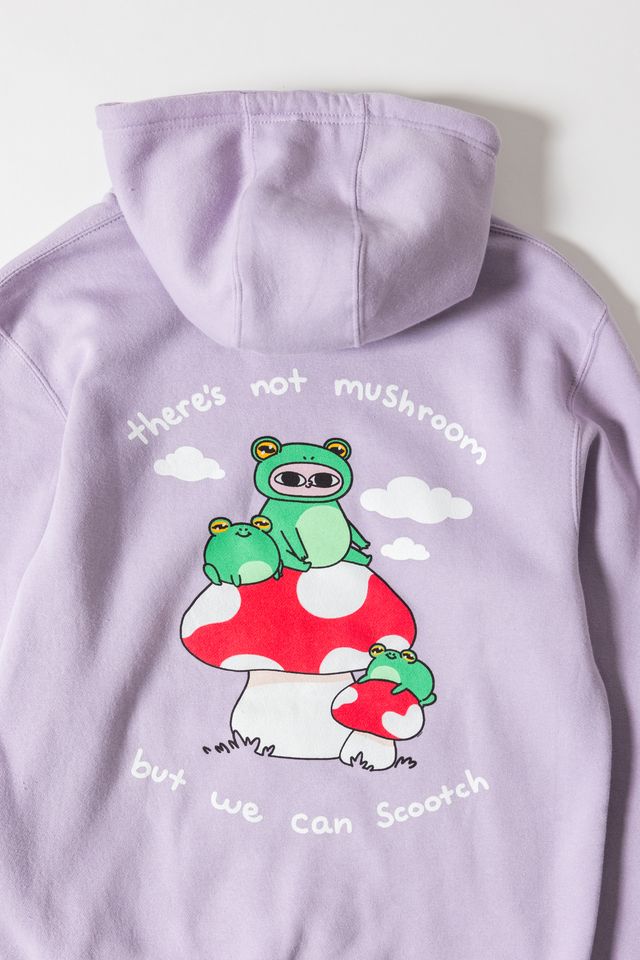 Not Mushroom Lilac Hoodie