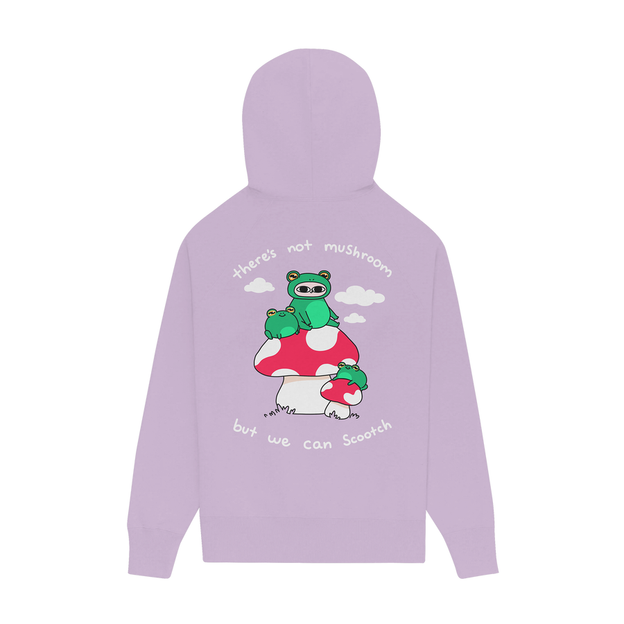 Not Mushroom Lilac Hoodie