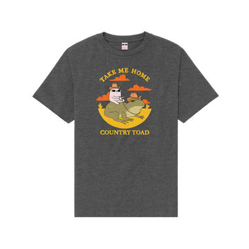 Country Toad Black Tee