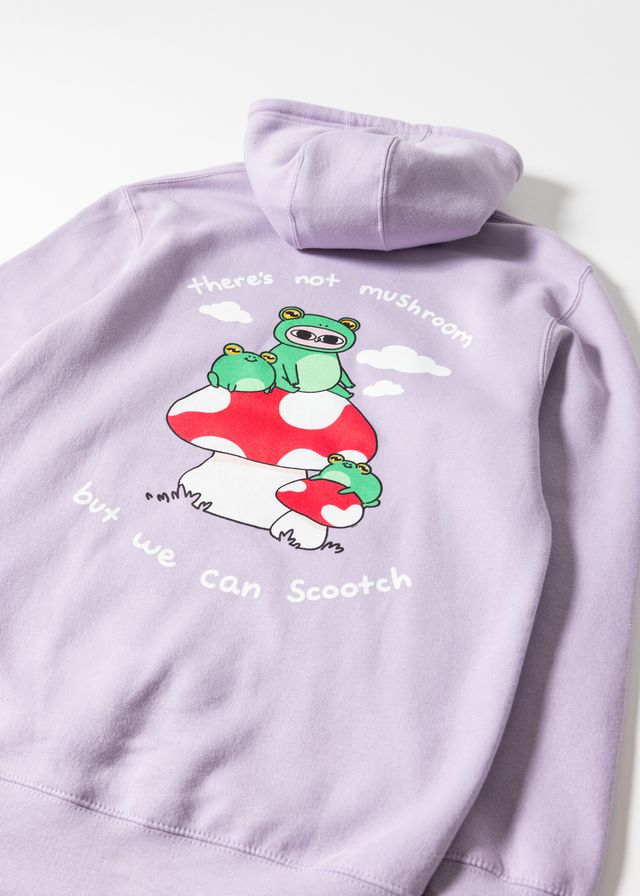 Not Mushroom Lilac Hoodie